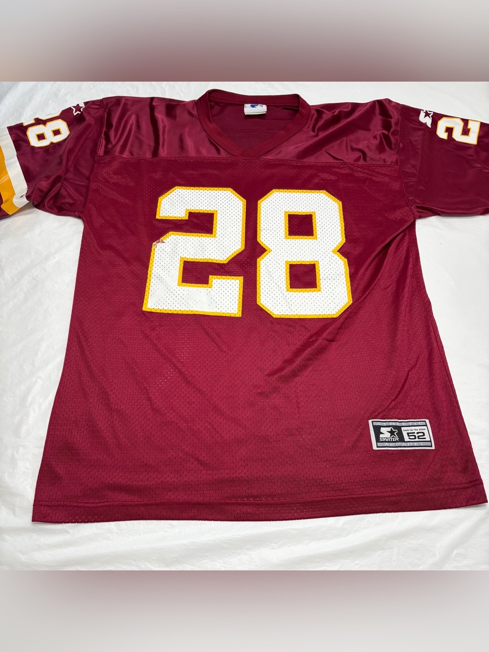 Washington Redskins #28 Starter Darrell D. Green NFL Jersey Men's 52 XL